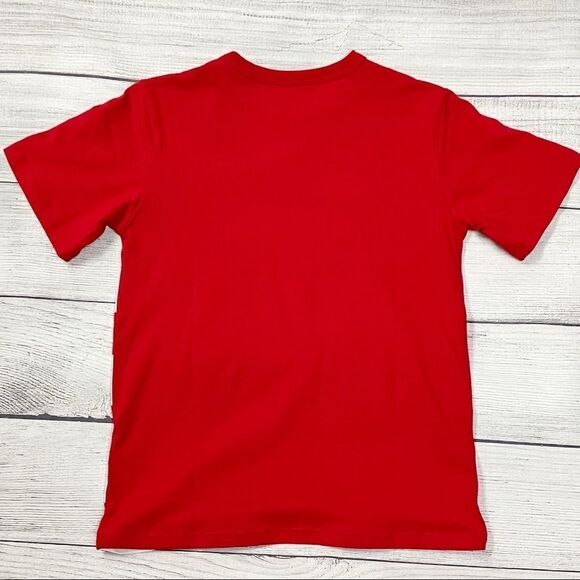 The CHILDREN’S PLACE Flag Stars Stripes Shirt Boys SZ Small 5/6 Short Sleeve NEW - Picture 5 of 6